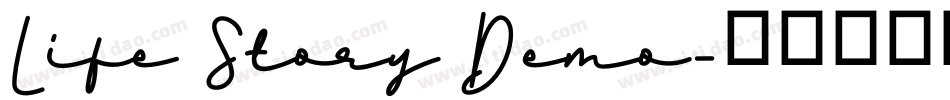 Life Story Demo字体转换